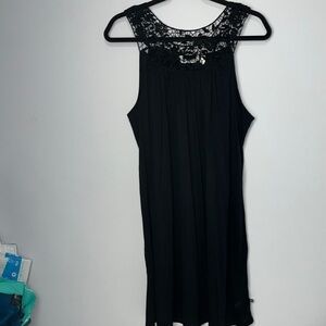 La Vie En Rose Black Cover Up